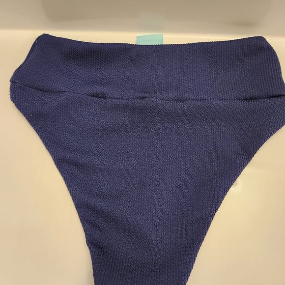 MELISSA ODABAS Hamptons ribbed high-rise bikini briefs - Picture 11 of 11